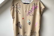 Like New Coster Copenhagen EcoVero Viscose Graphic Blouse - Size 40 / L