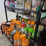 2-Tier Black Metal Countertop Spice Rack / Kitchen Organiser Image 4