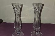 Pair of Cavan Crystal Bud Vases