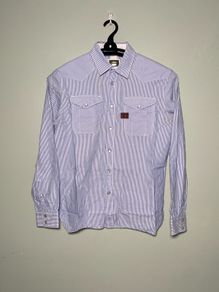 G Star Raw Cargo Line Mens Long Sleeve Slim Fitting Shirt Size Large