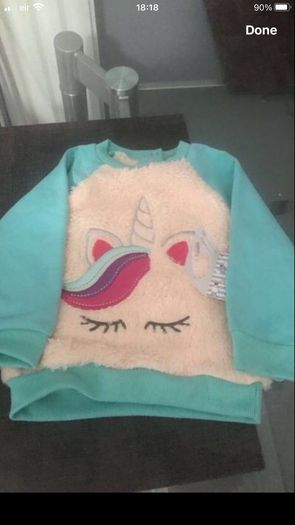 Girls BNWT jumper 12/18 mths
