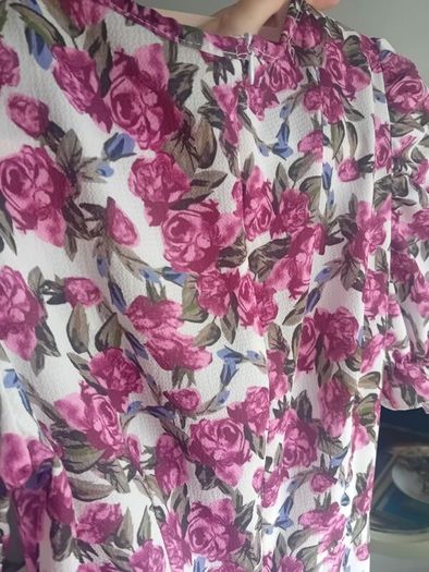 sweetheart floral midi dress