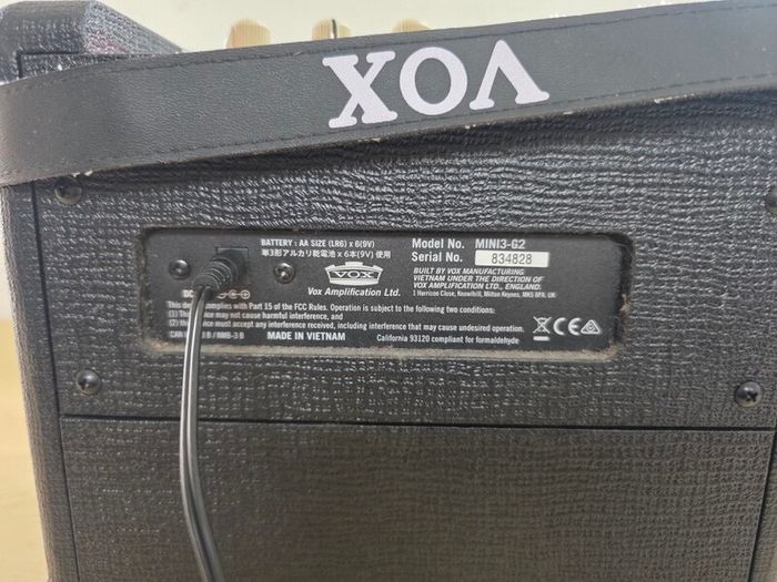 VOX MINI3 G2 Portable Guitar Amp
