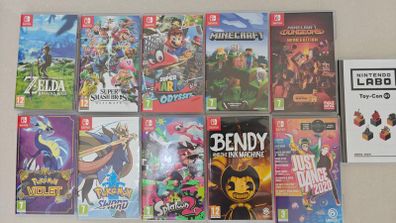 Massive Nintendo Switch Game Lot 11 Top Physical Games (Great Condition)