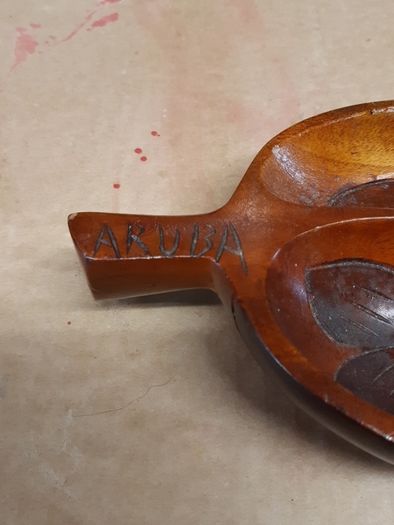 Canape carved dish