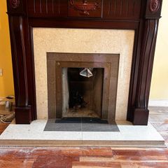 Fireplace never used