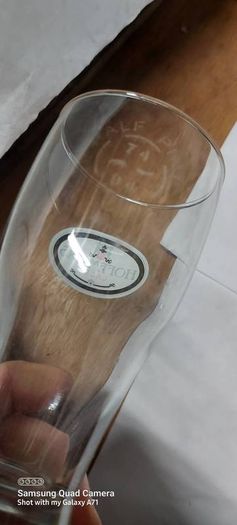 hoffman's lager x 2  half pints glasses rare item ,by cherry's brewery's waterford ,,very good condition,,buyer collects or pays postage thank you