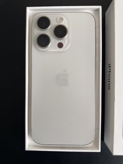 iPhone 15 Pro, 256GB, White, unlocked, eSIM only