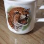 Vintage Fota Wildlife Park (mug / Plate ) By  Carrigdhoun  Pottery Co-op Of Cork Image 5