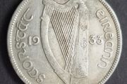 Ireland 1933 Silver Half Crown coin
