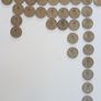 39 x Irish Sixpence Coins - "6d Reul" Image 9