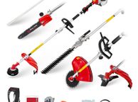 main image for ad BU-KO 52cc Long Reach Petrol Multi Functional Garden Tool Including: Strimmer, Hedge Trimmer, Pruner Chainsaw, Brush Cutter &amp; Extension Pole