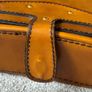 Vintage Micarl French Leather Shoulder Bag Tan Cognac Image 3