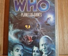Doctor Who VHS Planet of Giants in very good condition