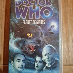 Doctor Who VHS Planet of Giants in very good condition