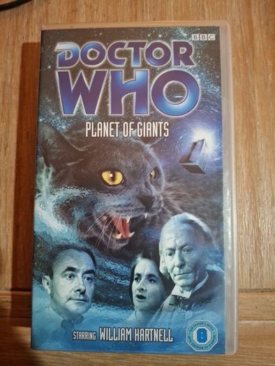 Doctor Who VHS Planet of Giants in very good condition