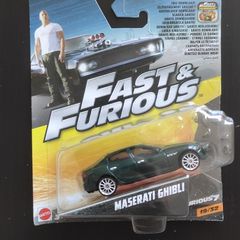 Mattel Fast & Furious Maserati Ghibli, new.