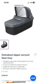 carry basket for outnabout