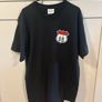 Black Cotton T-Shirt Whiting Bros Station 72 Route 66 size M Image 2