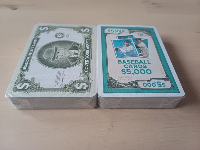 Cover Your Assets Family Card Game Grandpa Beck's Games 2011