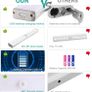 Under Cupboard Lights,Motion Sensor Lights Indoor 28LED Closet Type-C Wireless Kitchen Light Cabinet Under Counter Lighting Rechargeable Battery Powered Bedroom Night Homelife Stick On for Shelf Stair [Energy Class A] Image 6