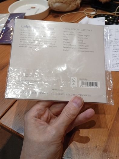 The Platinum Jubilee 50p 2022 Bunc pack