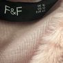 Blush Pink Fur Hooded Jacket Image 4