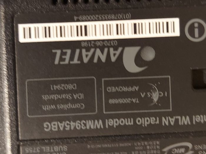 HP Compaq Laptop, Model nc6400, for parts or repair, not powering on