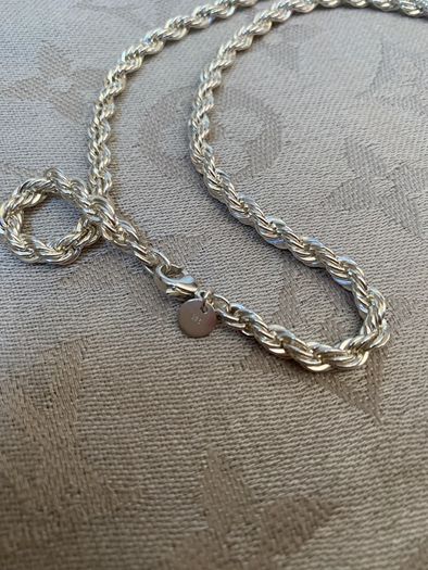 Stunning Tiffany Silver Necklace vintage