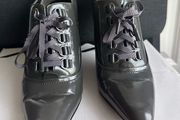 Nine West grey patent shoes - sz 6