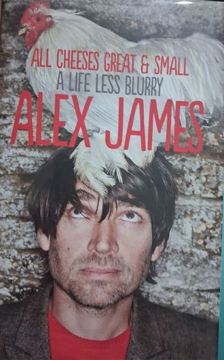 Alex James (Blur) signed book