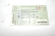 Football Used ticket