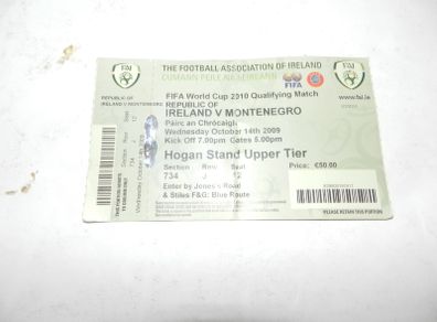Football Used ticket