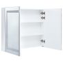 LED Bathroom Mirror Cabinet 80x12.2x68 cm Image 5