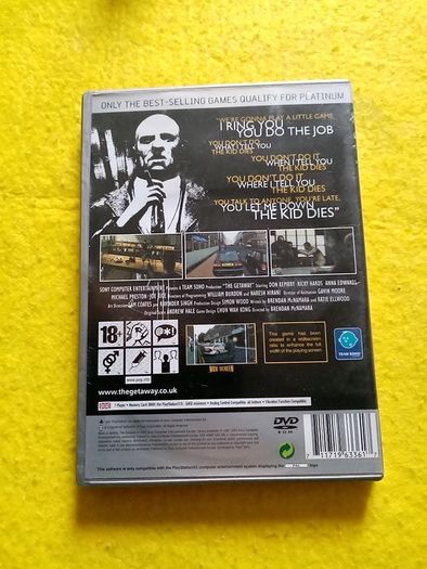 The Getaway PlayStation2 ps2 games Original
