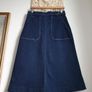 Jasper Conran Denim Skirt Size Uk 12 Image 2