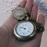 Vintage Sterling Silver Pocket Watch Image 6
