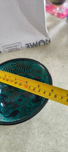 Turquoise Moroccan Bowl 15 cm. W. and 7 cm. hight