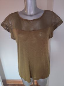 BNWT Vero Moda plantation mesh top size L UK12 EU40 Postage included