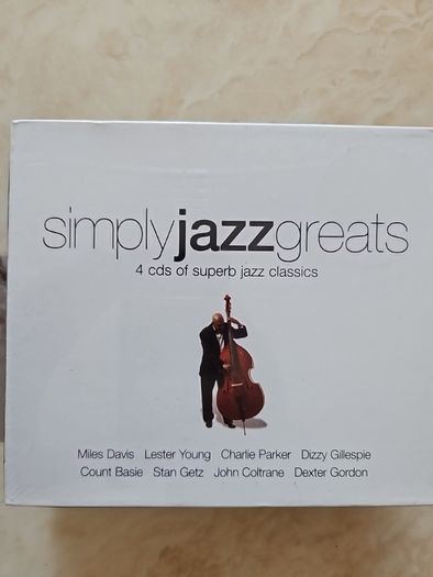 Simply Jazz Greats 4CD Boxset  (NEW)