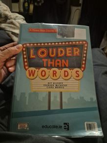 Louder Than Words Junior Cycle English Textbook Educate ie