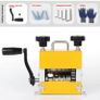 Wire Stripping Machine for Scrap Copper Wire Recycling, 6 Feed Holes Manual Automatic Cable Stripper for 3-17mm Wires, Drill Attachment Scrap Wire Stripper Tool with Alloy Steel Blades Image 3