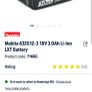 makita battery charger & 3 Battery Image 7