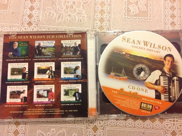 Sean Wilson.    Golden Dreams.  2CD album.