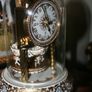 Vintage Germany Dome Clock Merry Go Round Image 2