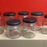 Jars with Lids.                       For Jams, Candles, Crafty, Crafters, Home Storage Image 2