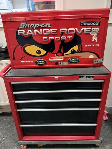 tengtool box and tools