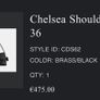 Coach Chelsea 36 Black Shoulder Bag (brand new never used) Image 3
