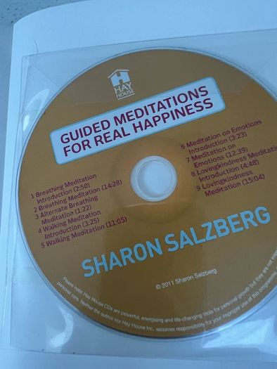 The Power Of Meditation Book and CD by Sharon Salzberg