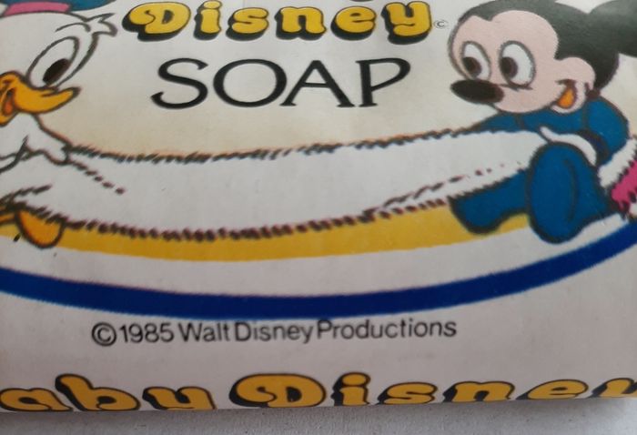 Disney baby soap 1985 unopened